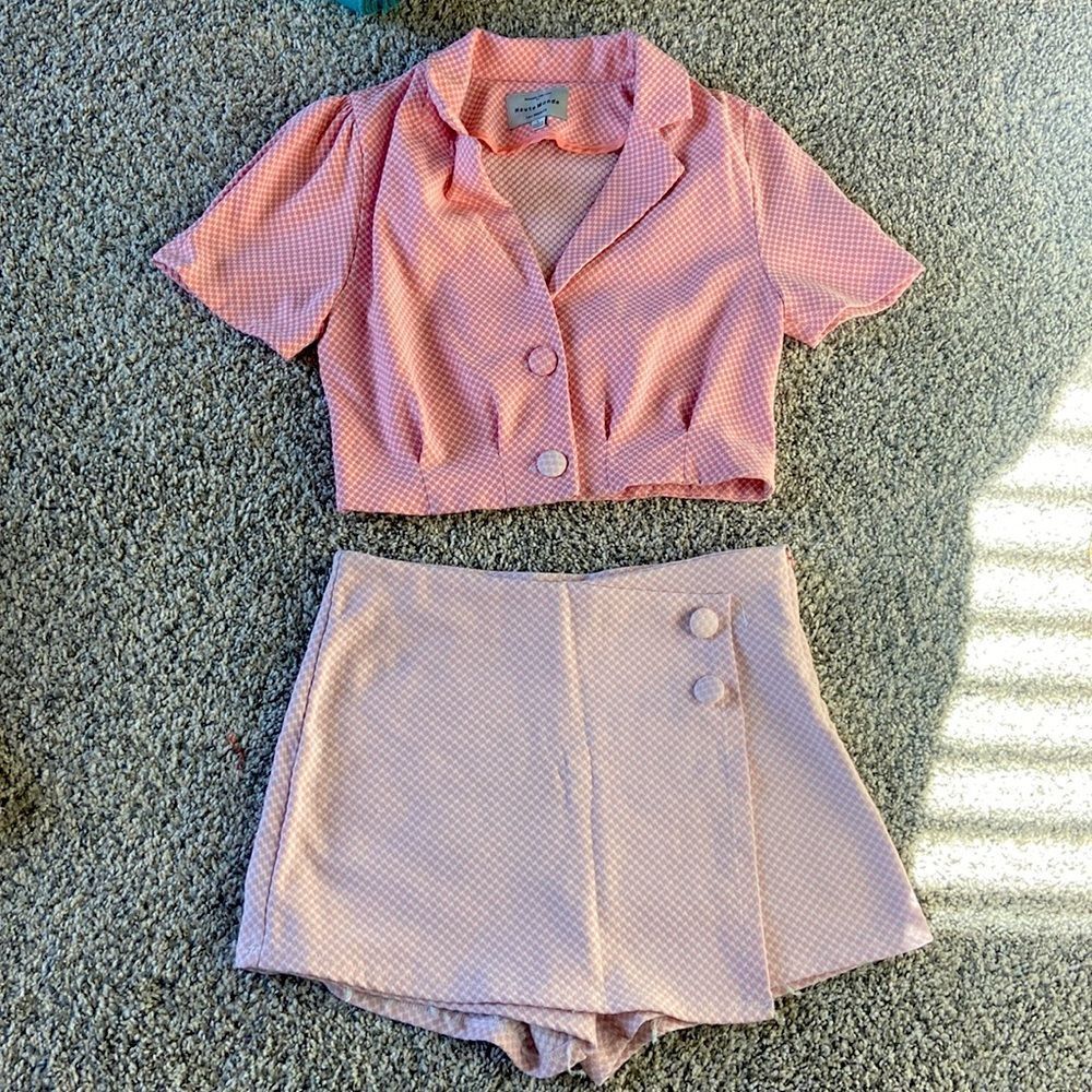 Barbie like two piece outfit L